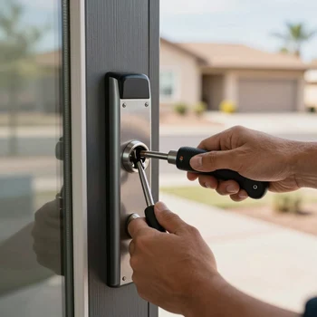 24/7 emergency locksmith arriving quickly to urgent lockout call in Phoenix Arizona